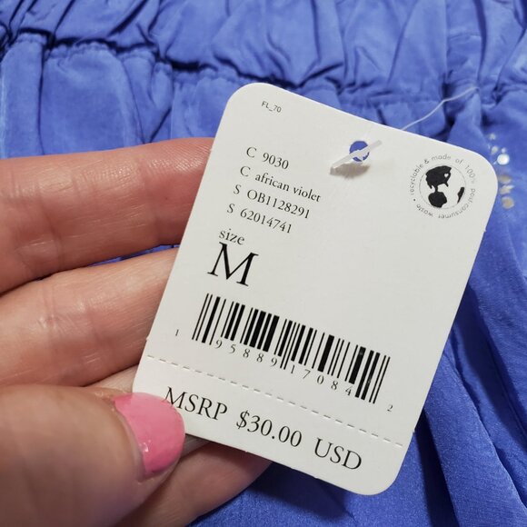 FREE PEOPLE FP MOVEMENT NWT The Way Home Shorts 2" HR African Lilac Women Medium - Picture 10 of 16